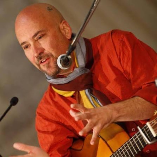 James Twyman singing during a musical experience