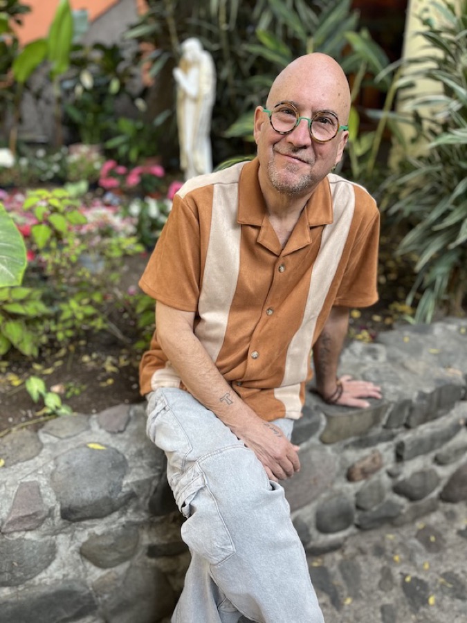 James Twyman seated for a portrait